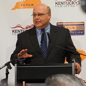 Dr. Jim Owens in a press conference