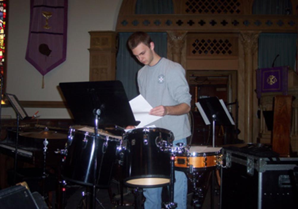 band percussionist