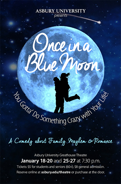 Poster for Once in a Blue Moon