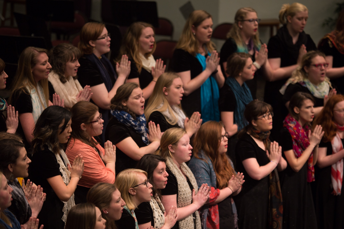 Asbury University Women's Choir in Hughes