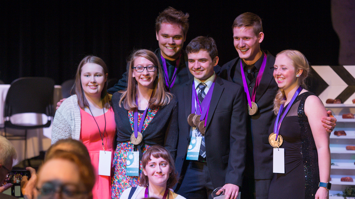 student award winners after Highbridge Film Festival