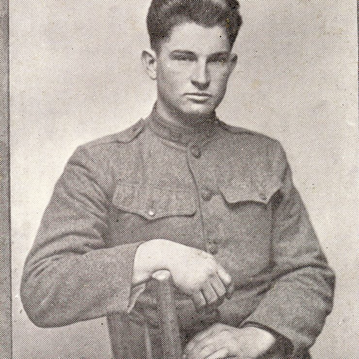 WWI soldier portrait