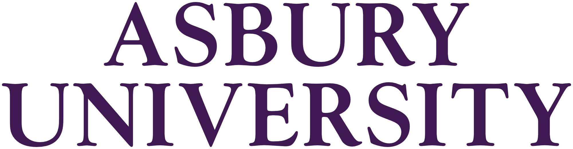 Asbury University Logo Wordmark 2